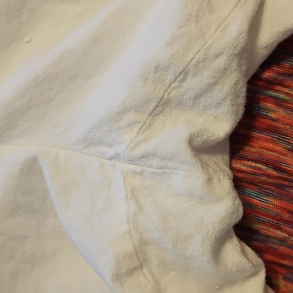Soho New York & Co White Linen & Viscose High Rise Pants - Picture 6 of 13